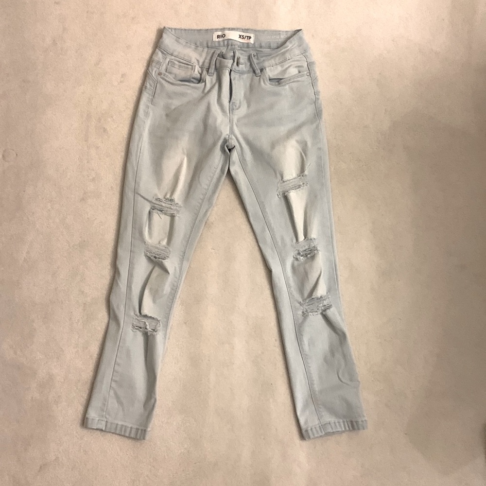 Low rise jeans